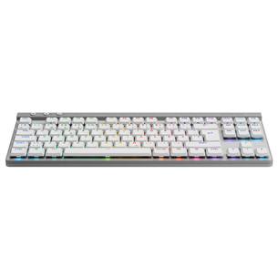 Belaidė klaviatūra Logitech G515 Lightspeed, Tactile, US, balta Prekė – 920-012539