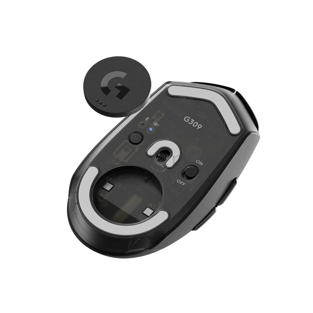 Logitech G309 Lightspeed, juoda - Belaidė pelė