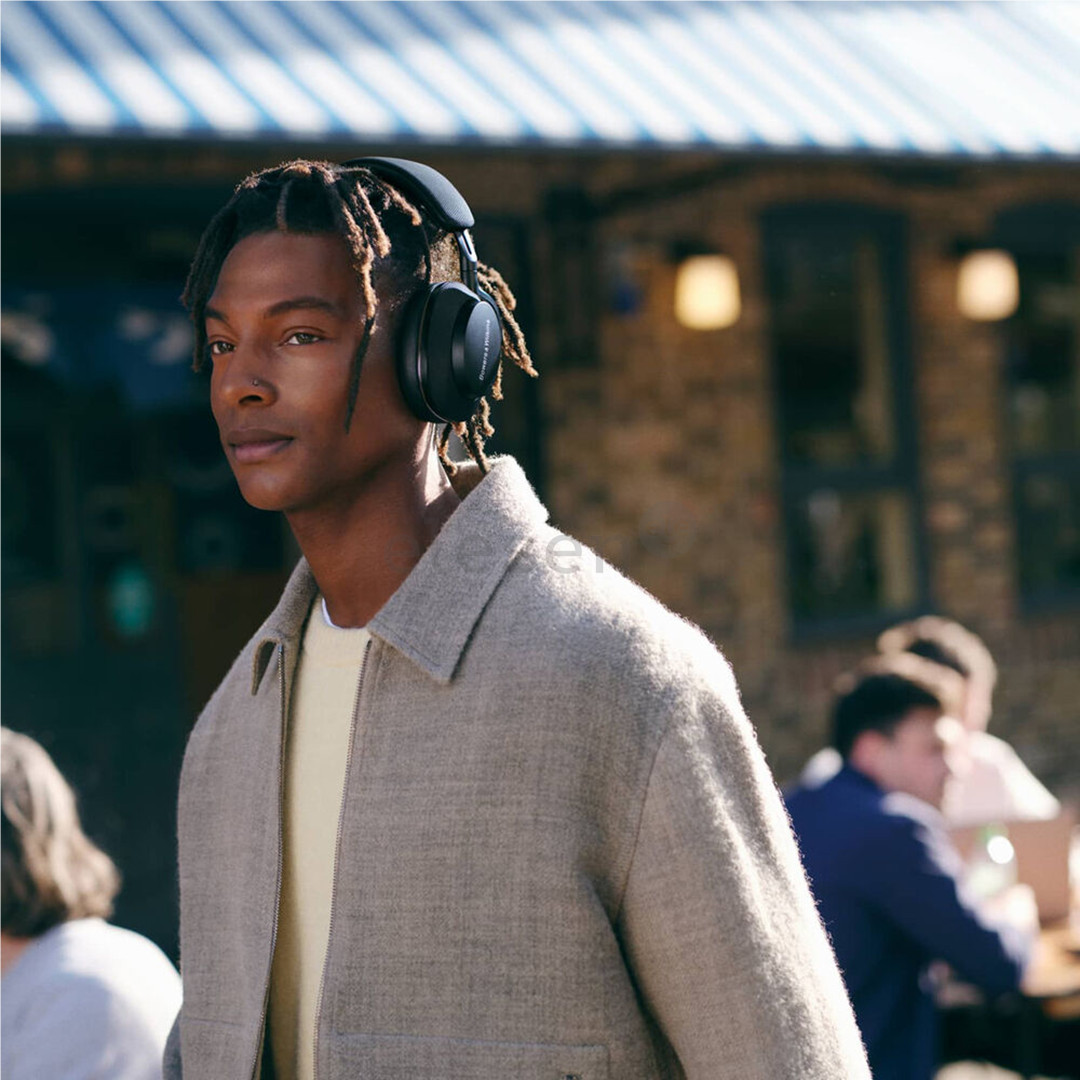 Bowers & Wilkins Px7 S2e, triukšmo slopinimas, juodos - Belaidės ausinės