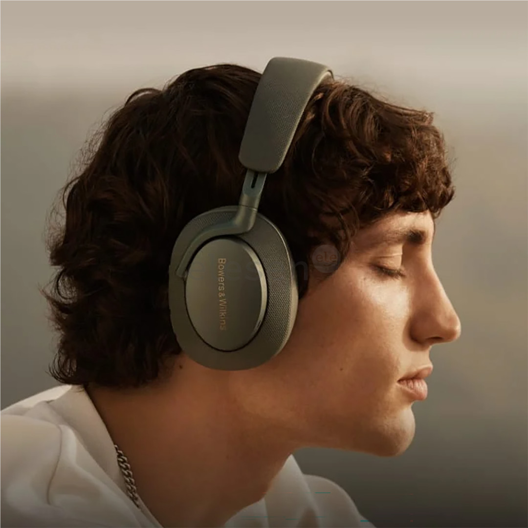 Bowers & Wilkins Px7 S2e, triukšmo slopinimas, žalios - Belaidės ausinės