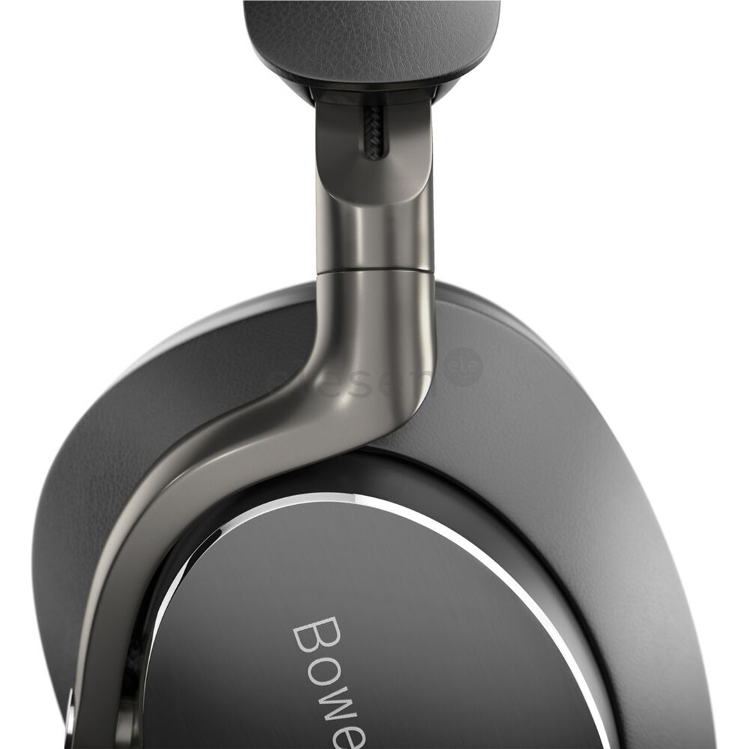 Bowers & Wilkins Px8, triukšmo slopinimas, juodos - Belaidės ausinės
