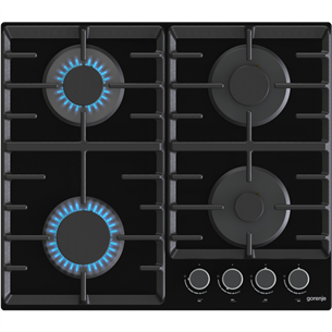 Kaitlentė Gorenje, plotis 60 cm, juoda  Prekė-GT642AB