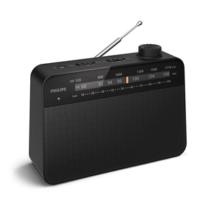 Philips TAR2509, juodas - Radijas  Prekė-TAR2509/10