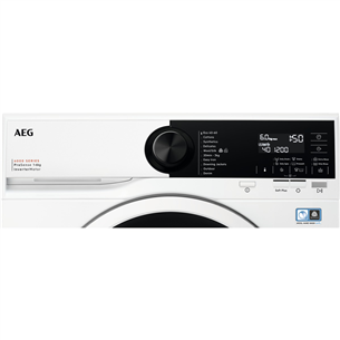 Skalbimo mašina AEG 6000 Series ProSense®, 6 kg, gylis 37.2 cm, 1200 p/min  Prekė-LSR6E26WE