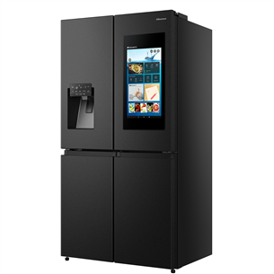 Šaldytuvas Hisense, Cross Door, NoFrost, 577 L, aukštis 179 cm, juoda Prekė - RQ760N4IFE