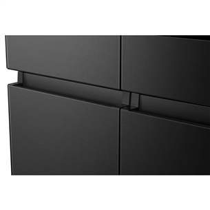 Šaldytuvas Hisense, Cross Door, NoFrost, 577 L, aukštis 179 cm, juoda Prekė - RQ760N4IFE