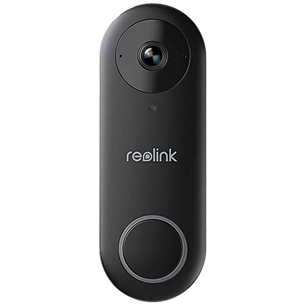 Reolink D340W, 5 MP, Wi-Fi, juodas - Išmanusis durų skambutis su kamera