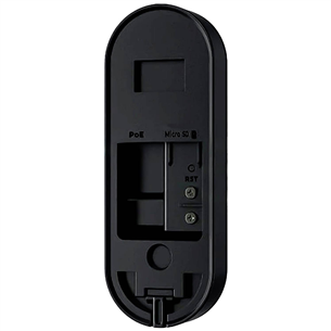 Reolink D340W, 5 MP, Wi-Fi, juodas - Išmanusis durų skambutis su kamera