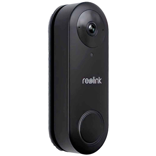 Reolink D340W, 5 MP, Wi-Fi, juodas - Išmanusis durų skambutis su kamera