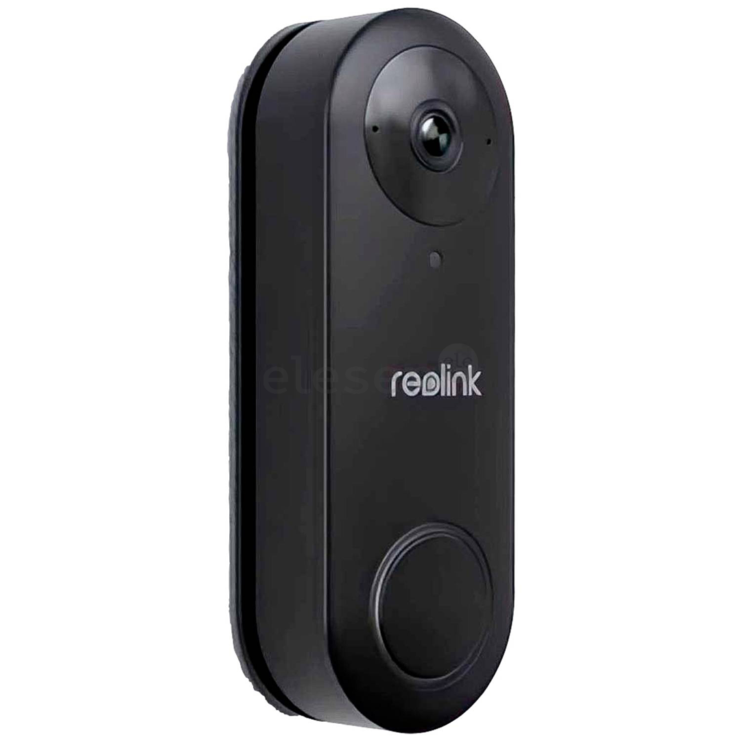 Reolink D340W, 5 MP, Wi-Fi, juodas - Išmanusis durų skambutis su kamera