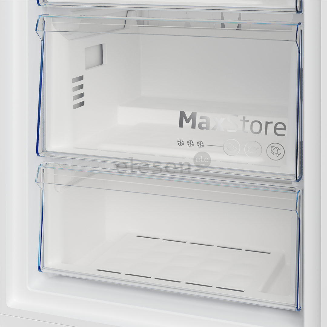 Beko, NoFrost, 286 L, 187 cm, baltas - Šaldiklis