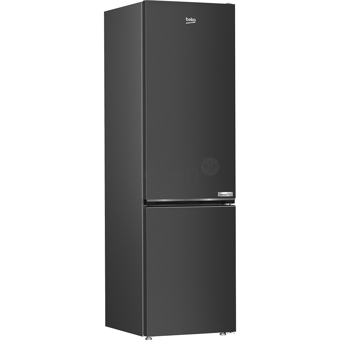 Beko, NeoFrost, 355 L, height 204 cm, dark inox - Refrigerator