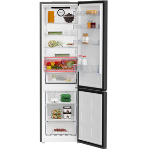 Šaldytuvas Beko, NeoFrost, 355 L, aukštis 204 cm, nerūdijančio plieno Prekė-B5RCNA406HXBR1
