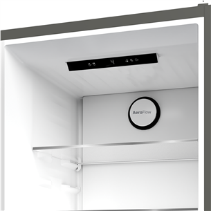 Šaldytuvas Beko, NeoFrost, 355 L, aukštis 204 cm, nerūdijančio plieno Prekė-B5RCNA406HXBR1