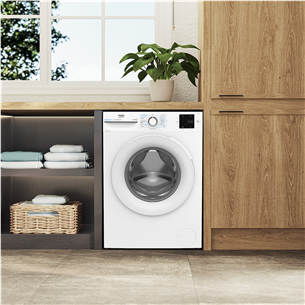 Beko, 7 kg, gylis 49.6 cm, 1000 aps./min. - Skalbimo mašina