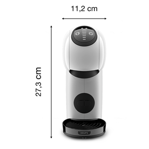 Krups NESCAFÉ® Dolce Gusto® Genio S, baltas - Kapsulinis kavos aparatas