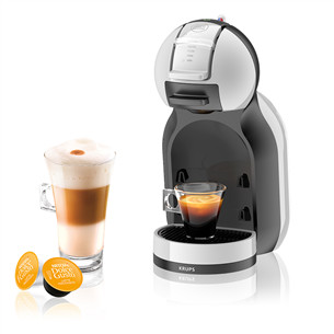 Krups NESCAFÉ® Dolce Gusto® Mini Me, pilkas/juodas - Kapsulinis kavos aparatas