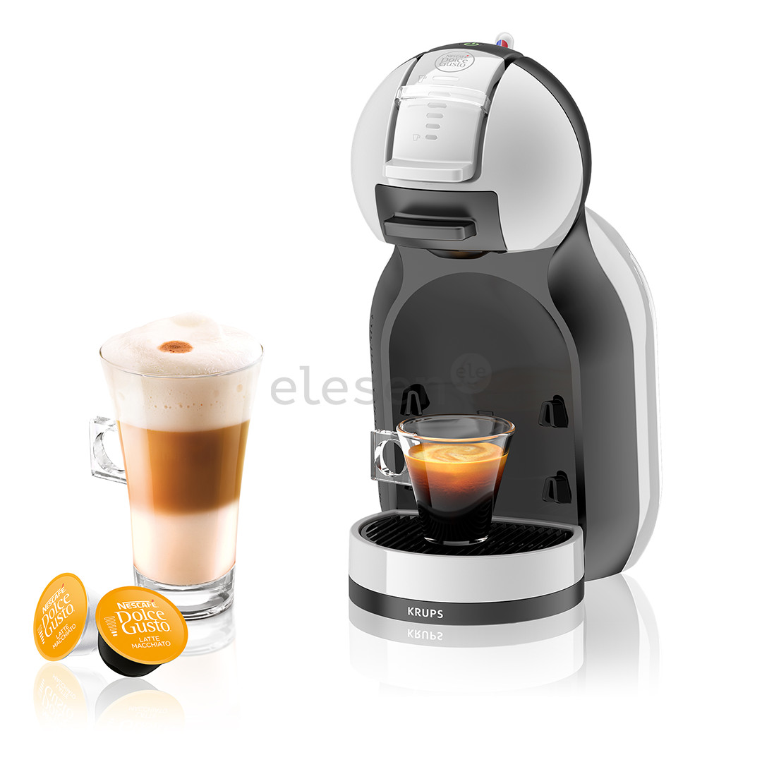Krups NESCAFÉ® Dolce Gusto® Mini Me, pilkas/juodas - Kapsulinis kavos aparatas