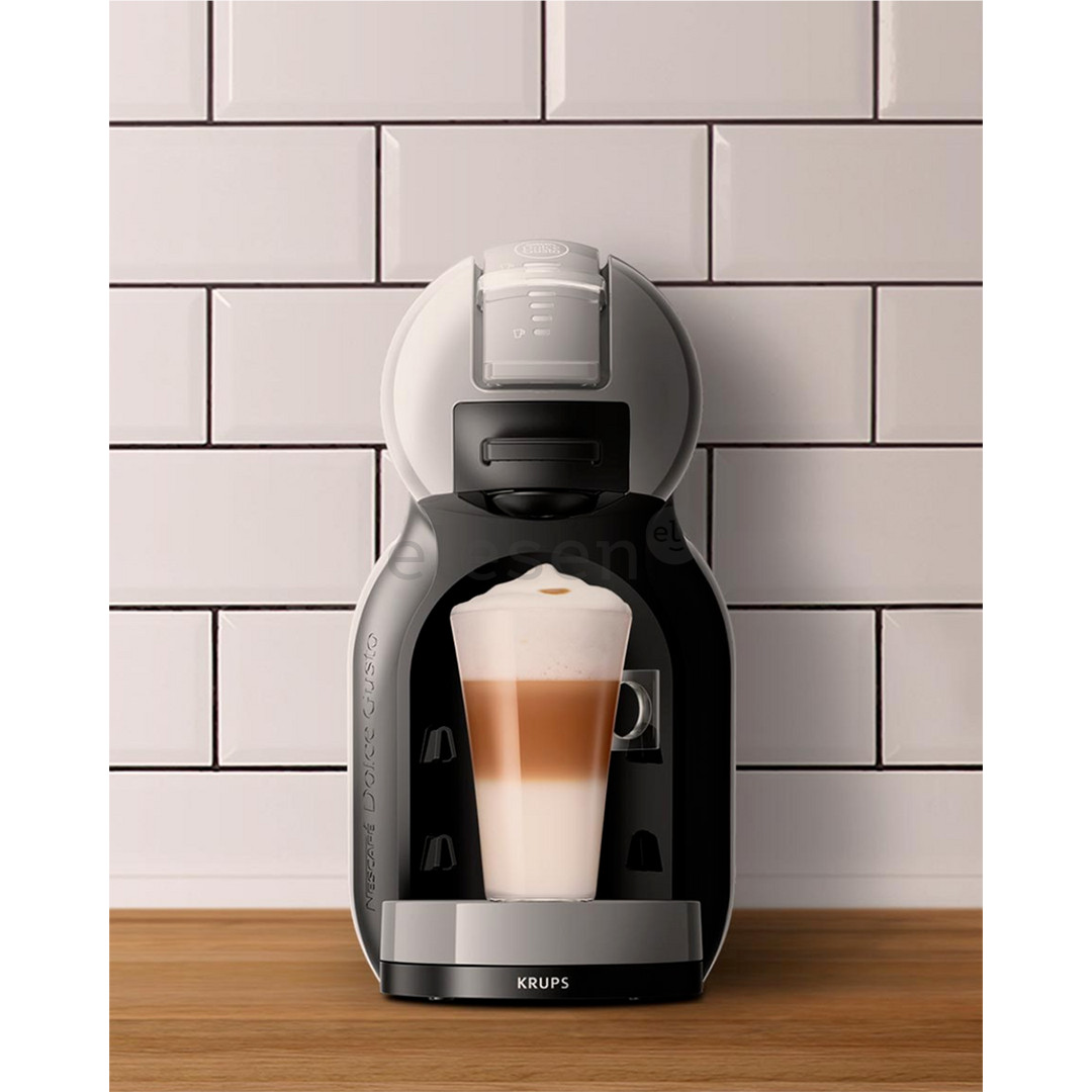 Krups NESCAFÉ® Dolce Gusto® Mini Me, pilkas/juodas - Kapsulinis kavos aparatas