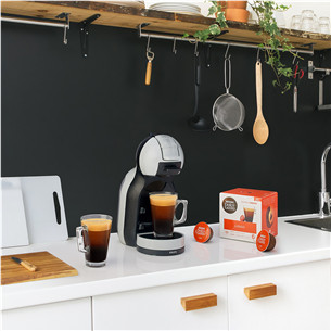Krups NESCAFÉ® Dolce Gusto® Mini Me, pilkas/juodas - Kapsulinis kavos aparatas