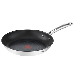 Tefal Duetto+, 24/28 cm, 2 vnt., nerūdijančio plieno spalvos - Keptuvių rinkinys