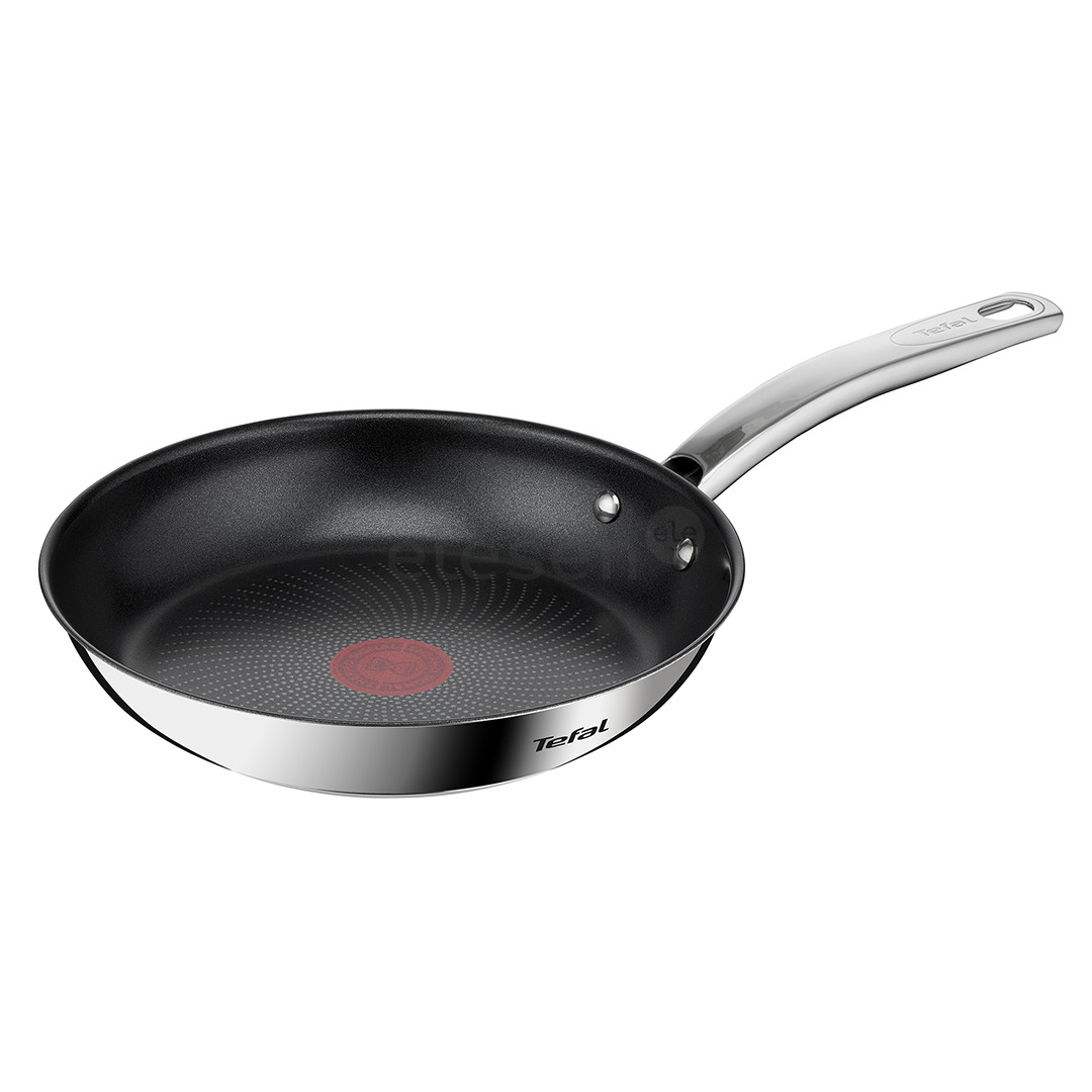 Tefal Intuition, 24 cm, nerūdijančio plieno spalvos - Keptuvė