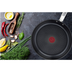 Tefal Intuition, 24 cm, nerūdijančio plieno spalvos - Keptuvė