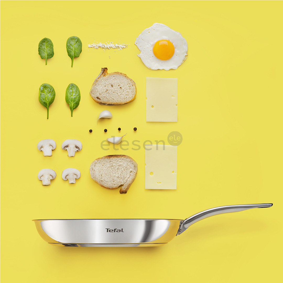 Tefal Intuition, 28 cm, stainless steel - Frypan