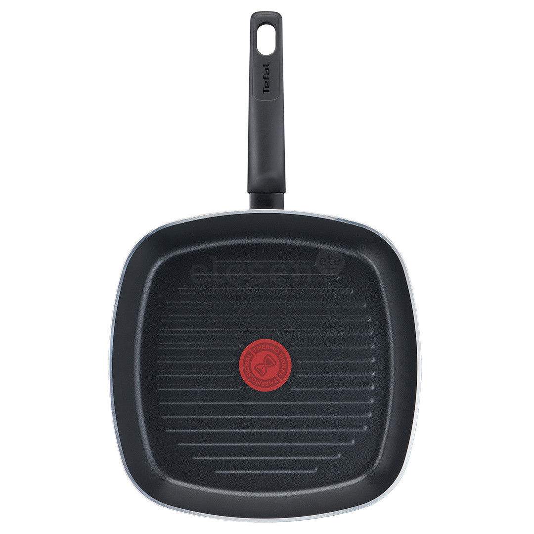 Tefal Simple Cook, 26 x 26 cm, juoda - Grilio keptuvė
