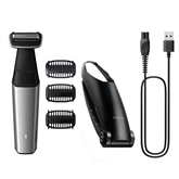 Skustuvas Philips Bodygroom 5000 Series, juoda/sidabrinė Prekė - BG5021/15