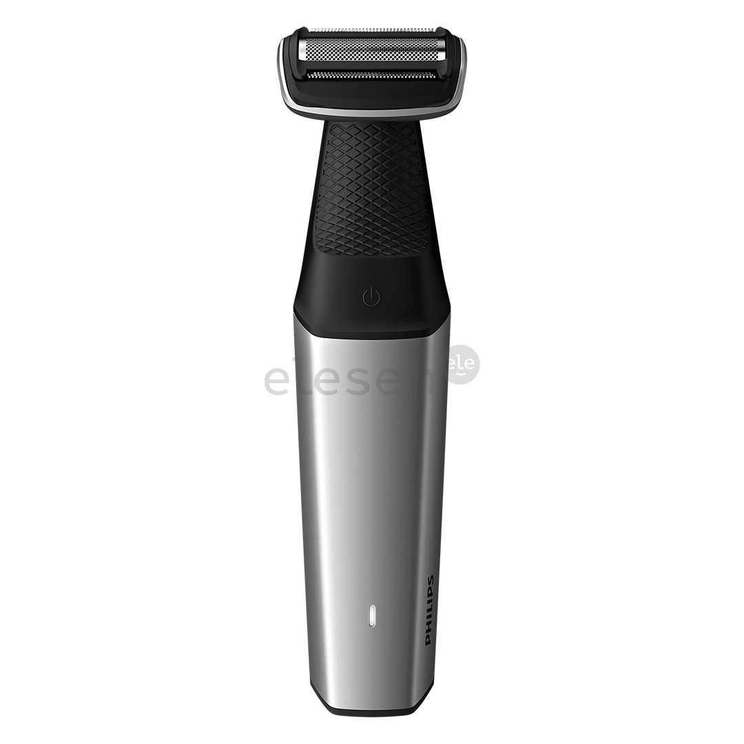 Philips Bodygroom 5000 Series, juodas/sidabro spalvos - Kūno skustuvas