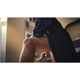 Philips Bodygroom 5000 Series, juodas/sidabro spalvos - Kūno skustuvas