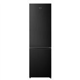 Hisense, NoFrost 336 L, height 201 cm, black - Refrigerator