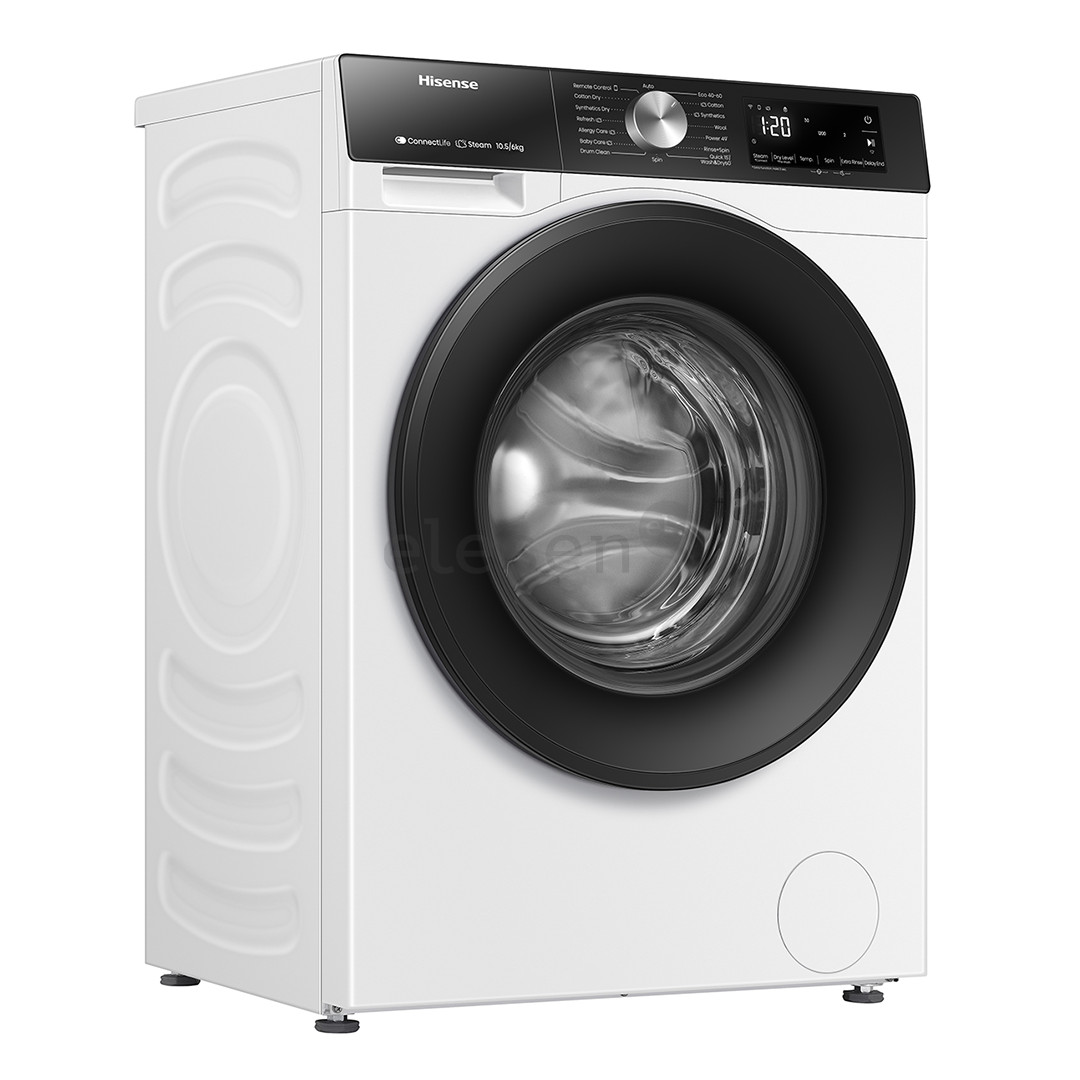Hisense 10,5 kg / 6 kg, depth 56 cm, 1400 rpm - Washer-Dryer Combo