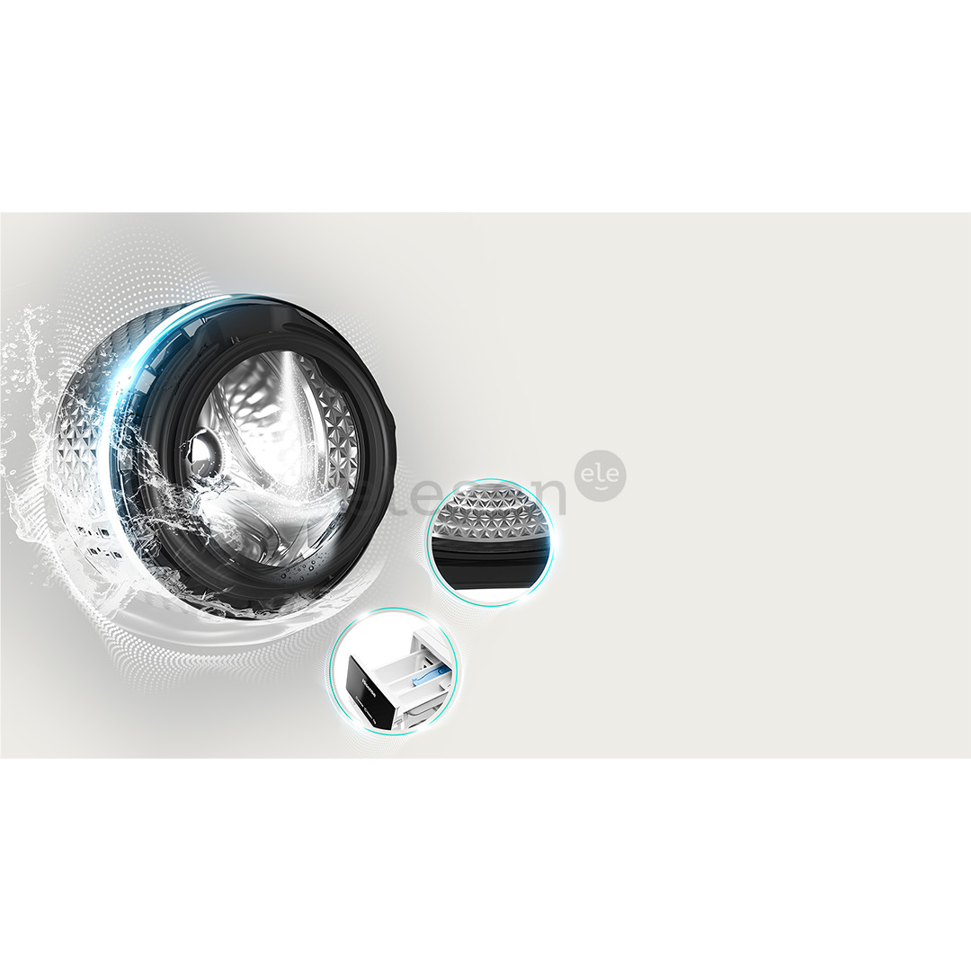 Hisense 10,5 kg / 6 kg, depth 56 cm, 1400 rpm - Washer-Dryer Combo