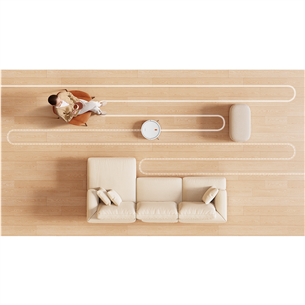 Dulkių siurblys robotas  Xiaomi E5, Wet & Dry, baltas    Prekė-BHR7969EU