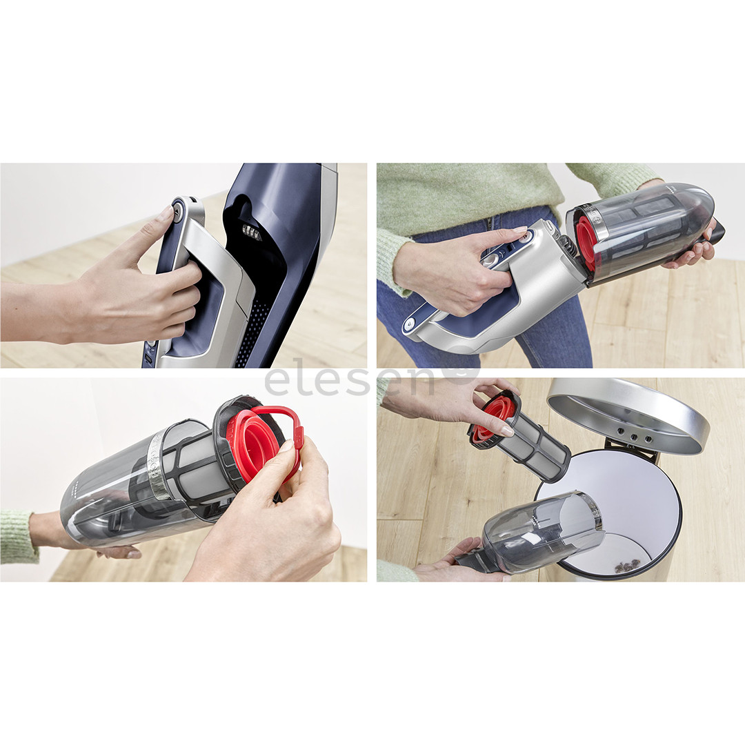 Bosch, Series 4, Flexxo Gen2, blue - Cordless vacuum cleaner