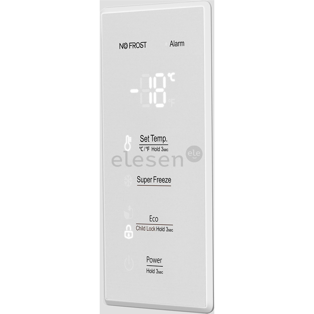 Hisense, NoFrost, 240 L, aukštis 172 cm, sidabro spalvos - Šaldiklis