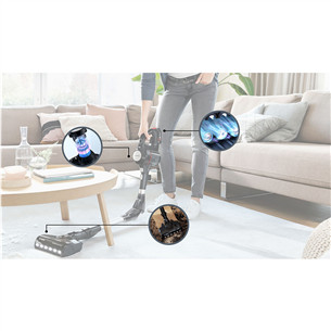 Belaidis dulkių siurblys Bosch Unlimited 7, juodas Prekė - BCS711MAT