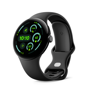 Išmanusis laikrodis Google Pixel Watch 3, 45 mm, juodas Prekė - GA05785-DE