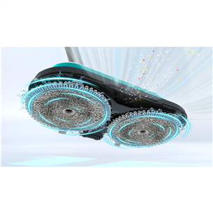 Belaidis dulkių siurblys Bosch Unlimited 7 ProHygienic Aqua, 2in1, juoda/balta Prekė – BCS71HYG4