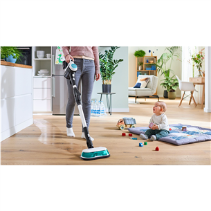 Belaidis dulkių siurblys Bosch Unlimited 7 ProHygienic Aqua, 2in1, juoda/balta Prekė – BCS71HYG4