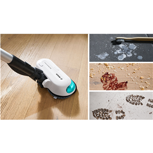 Belaidis dulkių siurblys Bosch Unlimited 7 ProHygienic Aqua, 2in1, juoda/balta Prekė – BCS71HYG4