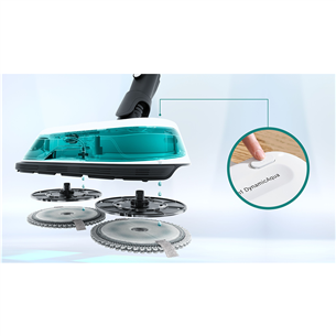 Belaidis dulkių siurblys Bosch Unlimited 7 ProHygienic Aqua, 2in1, juoda/balta Prekė – BCS71HYG4