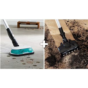 Belaidis dulkių siurblys Bosch Unlimited 7 ProHygienic Aqua, 2in1, juoda/balta Prekė – BCS71HYG4