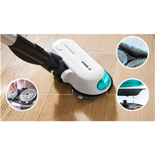 Belaidis dulkių siurblys Bosch Unlimited 7 ProHygienic Aqua, 2in1, juoda/balta Prekė – BCS71HYG4