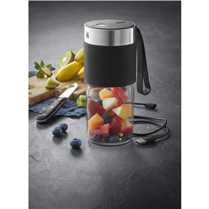Mini trintuvas WMF KITCHENminis Mix on the Go, juodas Prekė-416700011