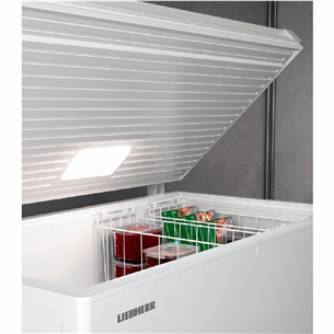 Liebherr, SmartFrost 353 L, width 125,5 cm, white - Šaldiklis Prekė - CFE2080