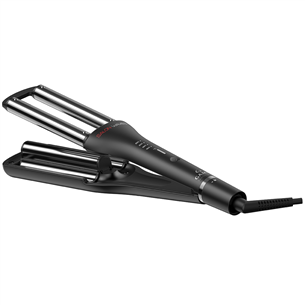 Plaukų garbanojimo žnyplės GA.MA Salon Curl, Waves, 160-220 °C, juodos Prekė - PC5009 PC5009