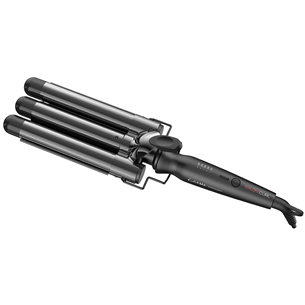 Plaukų garbanojimo žnyplės GA.MA Salon Curl, Triferro, 140-220 °C, juodos Prekė-PC5006